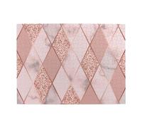 Marble Luxury Geometric,500 Pieces Puzzles for Adults-Wooden Jigsaw Puzzle for Adults Elderly