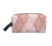 Marble Luxury GeometricMakeup Trave Bag for Women,Cosmetic Large Capacity Organizer