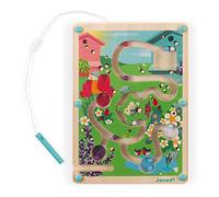 Janod - Wooden Magnetic Beehive Maze - Develops Fine Motor Skills and Concentration - Dimensions: 18 X 25 cm - FSC-certified - Suitable for ages 2 and up. - J05310, White