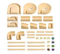 Marble Maze - Educational Funny STEM Activities, Mable Race Construction Building Blocks | for Boys Girls Kids Classroom Home School Kindergarten Birthday Christmas