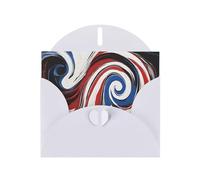 Marble Mixed Brown Horizontal Full Single-Sided Printing Pearlescent Paper Birthday Halloween Christmas Halloween Birthday Party Holiday Greeting Card