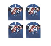 Marble Mixed Brown Horizontal Full Single-Sided Printing Pearlescent Paper Birthday Halloween Christmas Halloween Birthday Party Holiday Greeting Card