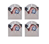 Marble Mixed Brown Horizontal Full Single-Sided Printing Pearlescent Paper Birthday Halloween Christmas Halloween Birthday Party Holiday Greeting Card