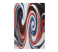Marble Mixed Brown -Print 1000 Piece Picture Puzzle -Wooden,Family-Friendly Fun For All Ages,For Relaxation And Gift-Giving.