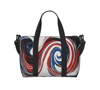 (Marble Mixed Brown) Waterproof Lightweight Hand Travel Bag - Large Carry-On for 3-5 Day Trips | Air Travel, Sports, Weekend Use | Men & Women (1-Pack)