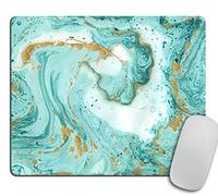 Marble Mousepad, Glitter Mousepad, Desk Decor, Office Accessories, Modern Mouse Pad, Personalized Mouse Pad, Rectangle Mousepad, Cubicle Decor 7.9X9.4 Inch