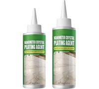 Marble Nano Crystal-Plating Agent, Stone Crystal Plating Agent for Kitchen, Quartz Countertop Cleaner and Polish, Strong Protective Long-lasting Polishing (Mix 2pc)