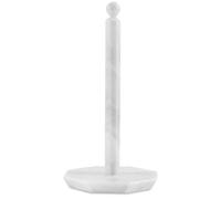 Marble Paper Towel Holder 12.5 Inch White Handmade Countertop Stand for Kitchen & Bathroom, Elegant Stone Design, Paper Towels Organizer, Home Essentials, Kitchen Decor Accessories