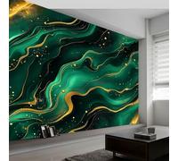 Marble Pattern Wallpaper Liquid Texture Poster Picture Photo, Non-Woven Premium Art Print Wall Mural W300 x H210 cm for Living Room Bedroom Decoration Photo Wallpaper