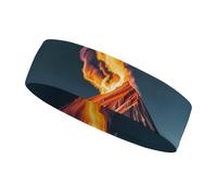 Marble Patterns Resembling Mountain Peaks Headbands for Women & Men Sports Headband, Fits All Head Sizes, Ultra Absorbent & Non-Slip Sweatband for Running, Yoga, Gym