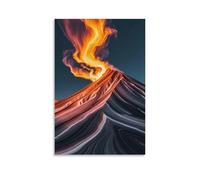 Marble Patterns Resembling Mountain Peaks Wall Art, 16x24inch(40x60cm) Vertical Canvas Wall Art Prints, Modern Home Hanging Decor for Living Room, Bedroom, Office, Framed/Unframed, Unframe-style