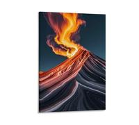 Marble Patterns Resembling Mountain Peaks Wall Art, 20x30inch(50x75cm) Vertical Canvas Wall Art Prints, Modern Home Hanging Decor for Living Room, Bedroom, Office, Framed/Unframed, Frame-style