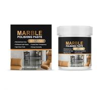 Marble Polishing Paste - Professional Marble Cleaner & Quartz Polish, Removing Stubborn Water Spots From Kitchen Countertops, For Busy Homeowners Seeking A Mirror-Like Shine (2Pcs)