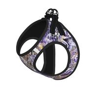 Marble Purple Printing Puppy Summer Vest Harness With Reflective,Dog Accessories For Small Medium Large Dogs And Cats