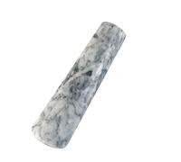 Marble Replacement Pestle only， 5.3 in (Only Pestle [Mortar is not Included]), Granite Pestle Replacement Light Gray White