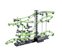 Marble Roller Coaster - 45cm Construction Maze Kit, Track Set for Building of Creative Puzzle Board | Educational Game of Marble Race for Celebration