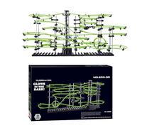 Marble Roller Coaster - STEM Education Pack, Science Activity Game, Creative Construction Toy, Interactive Learning Set | Engaging Problem Solving Entertainment For Kids, Teens, Adult