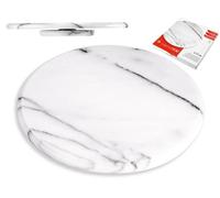 Marble Rotating Round Cutting Board 30 Cm Home