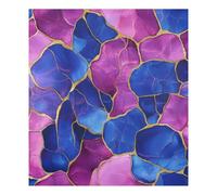 Marble Royal Hot Pink Magnetic Dishwasher Cover