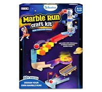 Marble Run STEM Building & Construction Kit - 225+ Pieces, DIY Science, Art & Craft Activity, Build Space Tracks, Educational Toys Gifts for Kids Ages 8, 9, 10, 11, 12 & 13