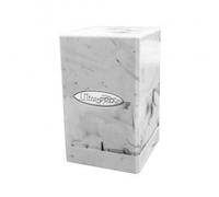 Ultra Pro ULP16347 Deck Box Satin Tower Marble Card Game Black & White