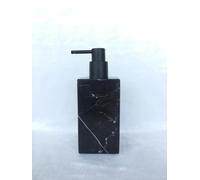 Marble Soap Dispenser Italian Imported Real Stone Hand Liquid Pump Bottle for Bathroom Countertop for Refillable Shampoo Laundry Dish Soap Lotion Dispenser