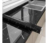 Marble Sticky Back Plastic, Contact Paper for Kitchen,Wallpaper Worktop Covering,Peel and Stick Wall Tiles,Waterproof PVC Roll(Style 14,80cm*20m)