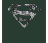 Marble Superman Logo Men's T-Shirt - Green - XXL