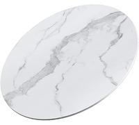 Marble Tabletop Lazy Susan Large Rotating Serving Tray Swivel Dining Table Turntable Easy to Clean Kitchen Serving Plate Safe And Smooth,50-110cm