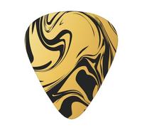 Marble Texture Copper,12 Pcs Guitar Pick,3 Different Thickness Plectrums for Acoustic Guitar Bass Ukulele (0.46mm 0.96mm 0.71mm)