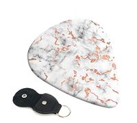 Marble Texture Copper Splatter Printed Guitar pick Guitar Plectrums for Acoustic Guitar Electric Guitar Bass Guitar - Guitar Accessories - 6 Pack 0.46mm