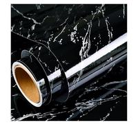 Marble Textured Glitter Effect Wallpaper Modern Luxury Silver Gold Vintage Swirl Pattern-Slightly Shiny Effect-for Bedroom Living Room Corridor Wallpaper0.6x10m (Melanite)