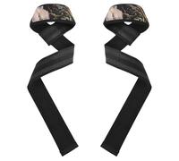 Marble Textured Modern Black Cream Pink Gold Weightlifting Wrist Wraps 26" Power Workouts Gym Workout Straps for Weightlifting, Bodybuilding, Powerlifting & Deadlift venda para muneca de la