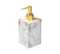 Marble Textured Soap Dispenser Resin Liquid Soap Dispenser Hand Wash Dispenser Washing Up Liquid Dispenser For Bathroom