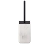 Marble Toilet Brush - White - Space-Saving Brush Set - Cleaning Bathroom Solution - Easy to Maintain - Sturdy and Hygienic - Cleaning Accessories & Home Essential - Keeping Your Space Clean And Tidy