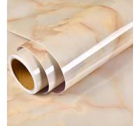 Marble Vinyl Film DIY Self Adhesive Wallpaper Bathroom Kitchen Cupboard Countertops Contact Paper PVC Waterproof Wall Stickers