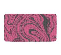 Marble Wave Travel Toddler Bed Sheet Washable Cot Sheet for Toddler Floor Bed for Small Spaces Baby Sleeping 50'' x 25'' (Sheet,Bed Not Included)