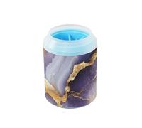 Marble White Purple Golden Reusable Pet Foot Washer Soft Silicone Bristles Essential For All Pets Owners for Small & Medium Dogs