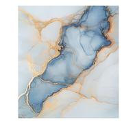Marble White White Magnetic Dishwasher Cover