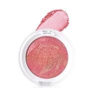 Marbled Baked Powder Blush - Pink Shimmer Blusher & Highlighter Makeup - Creamy Lightweight Natural Finish - Waterproof Long-Lasting Ch low for Mature Skin (04#)