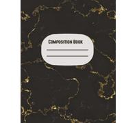 Marbled Notebook: Composition Notebook