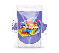 MARBLERS Blue Mica Powder [Eggshell Blue] 3oz (85g) | Cosmetic Grade | Epoxy Resin Pigment | Dye | Non-Toxic, Vegan, Cruelty-Free | Lip Gloss, Nails, Body Butter | Bath Bomb, Candle & Soap Making