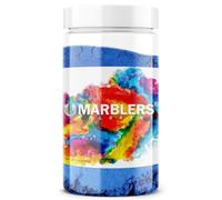 MARBLERS Blue Mica Powder [Gentle Blue] 1lb (454g) | Cosmetic Grade | Epoxy Resin Pigment | Dye | Non-Toxic, Vegan, Cruelty-Free | Lip Gloss, Nails, Body Butter | Bath Bomb, Candle & Soap Making