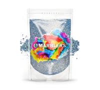 MARBLERS Blue Mica Powder [Magic Lake Pearl] 3oz (85g) | Cosmetic Grade | Epoxy Resin Pigment | Dye | Non-Toxic, Vegan, Cruelty-Free | Lip Gloss, Nails, Body Butter, Bath Bomb, Candle & Soap Making