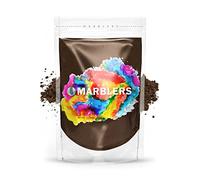 MARBLERS Brown Mica Powder [Coffee Brown] 3oz (85g) | Cosmetic Grade | Epoxy Resin Pigment | Dye | Non-Toxic, Vegan, Cruelty-Free | Lip Gloss, Nails, Body Butter | Bath Bomb, Candle & Soap Making
