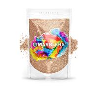 MARBLERS Brown Mica Powder [Syrup Pearl] 3oz (85g) | Cosmetic Grade | Epoxy Resin Pigment | Dye | Non-Toxic, Vegan, Cruelty-Free | Lip Gloss, Nails, Body Butter | Bath Bomb, Candle & Soap Making