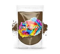 MARBLERS Brown Mica Powder [Wood Brown] 3oz (85g) | Cosmetic Grade | Epoxy Resin Pigment | Dye | Non-Toxic, Vegan, Cruelty-Free | Lip Gloss, Nails, Body Butter | Bath Bomb, Candle & Soap Making