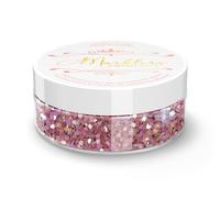 MARBLERS Cosmetic Grade Chunky Glitter [Mermaid Violet] 0.18oz (5g) | Flake | Shape | Non-Toxic | Vegan | Cruelty-Free | Eyeshadow, Nail Polish, Nail Art | Festival, Rave & Party Makeup | Body & Face