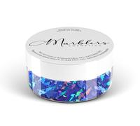 MARBLERS Cosmetic Grade Chunky Shape Glitter [Thunder] 0.11oz (3g) | Flake | Non-Toxic | Vegan | Cruelty-Free | Eyeshadow, Nail Polish, Nail Art | Festival, Rave & Party Makeup | Body & Face…