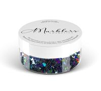 MARBLERS Cosmetic Grade Chunky Shape Glitter [Triangle] 0.18oz (5g) | Flake | Non-Toxic | Vegan | Cruelty-Free | Eyeshadow, Nail Polish, Nail Art | Festival, Rave & Party Makeup | Body & Face